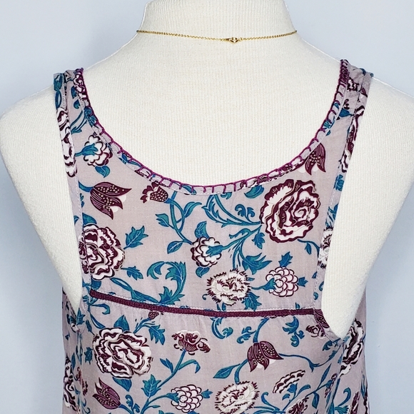 Gray Sun & Shadow Peasant Top - Sz S (EUC) - Picture 2 of 11